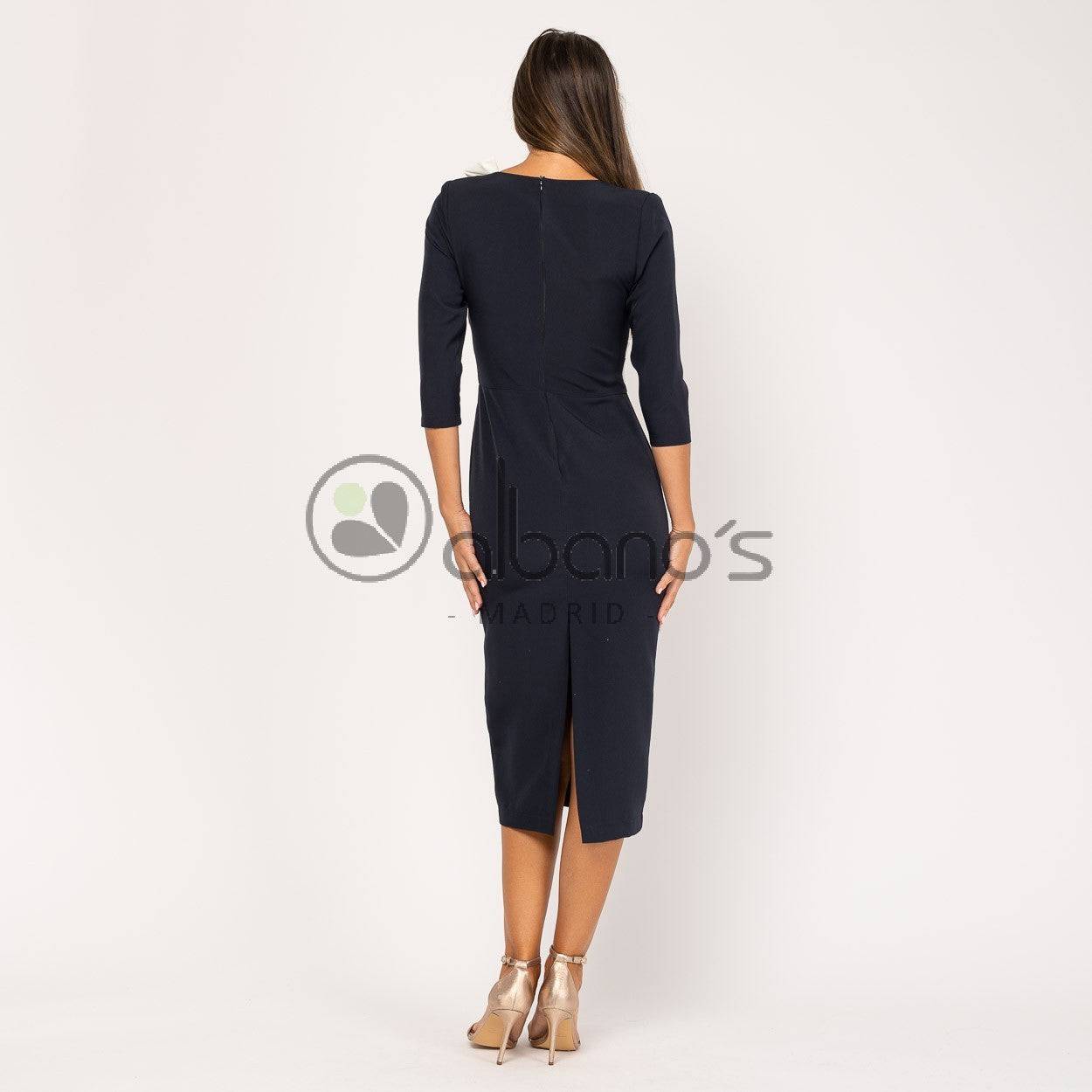 VESTIDO ALBANOS CURTO COM LAÇO NO PEITO - Carla Valente